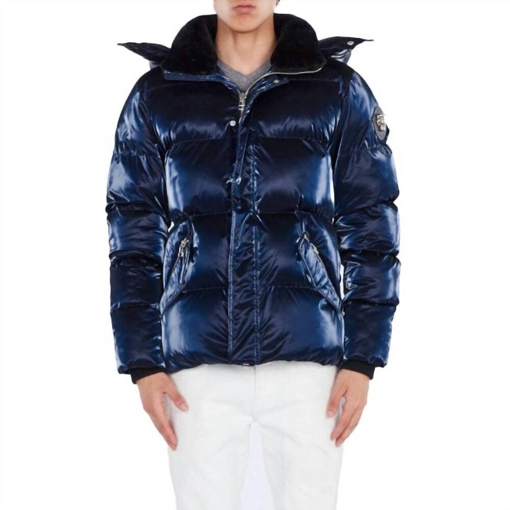 NEW WOODPECKER bumnester 3/4 coat in all wet navy